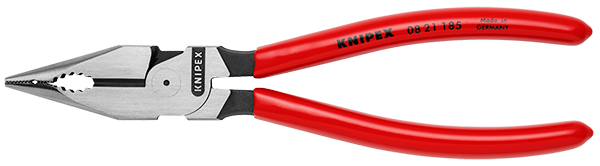 Needle-Nose Combination Pliers 185 mm 08 2X 185 | KNIPEX